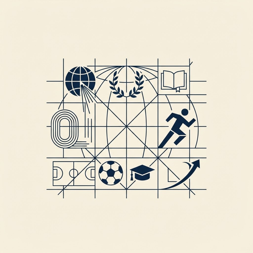 Achieve 360 Excellence in Sport and Education — illustration