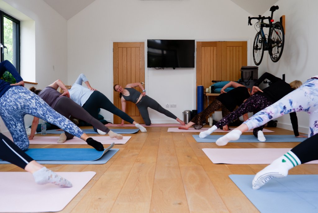 Side plank session