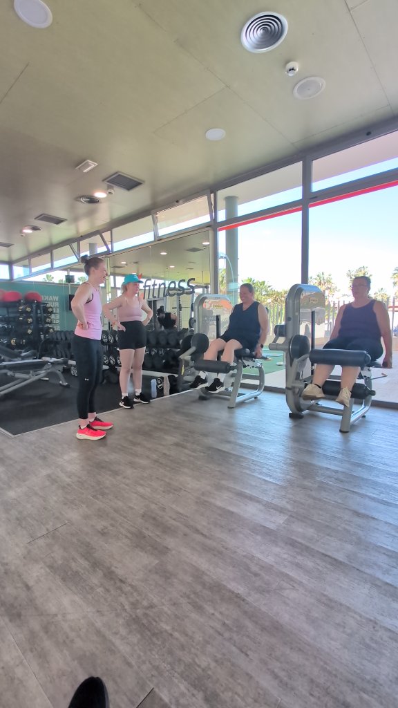 Gym workout