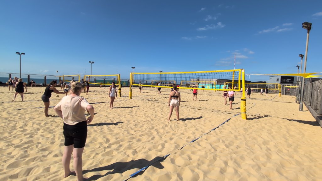Beach volleyball