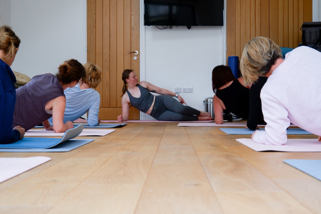 Pilates class