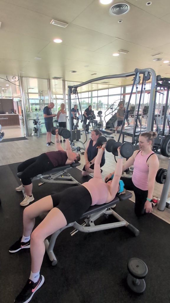 Gym strength session