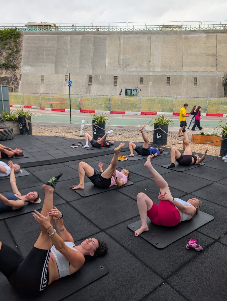 Pilates session