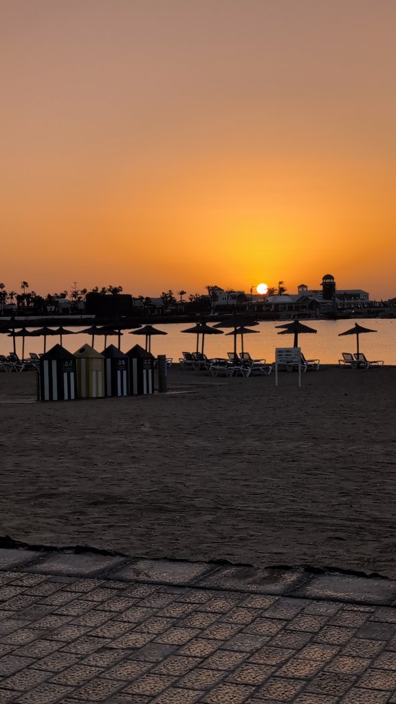 Beach sunset