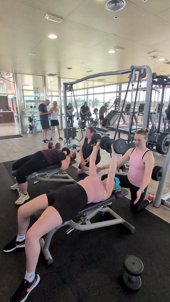 Gym strength session