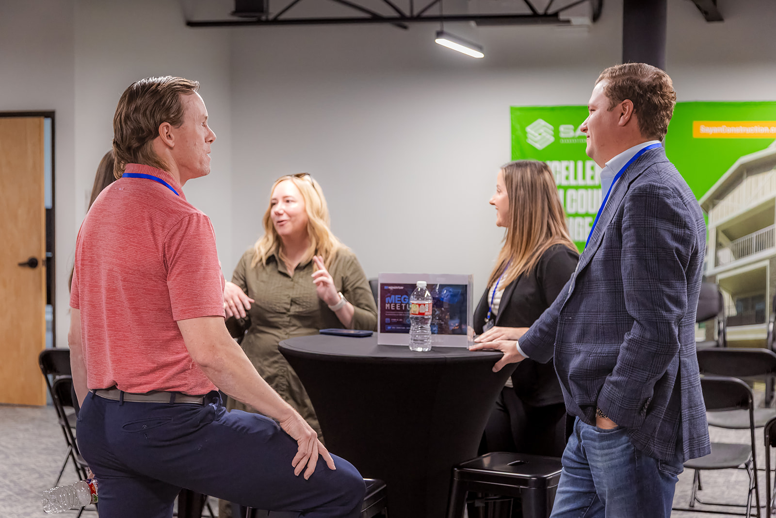 The conversations continued well after the panel wrapped up 25