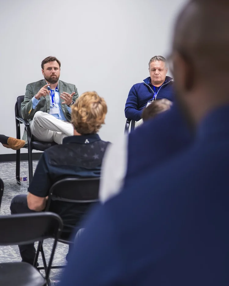 The panel in action — Charles Hubbard, William Hubbard, Jakob Anderson 3