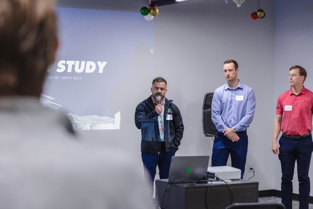 Case study walkthrough showing The Henry at Liberty Hills equity breakdown