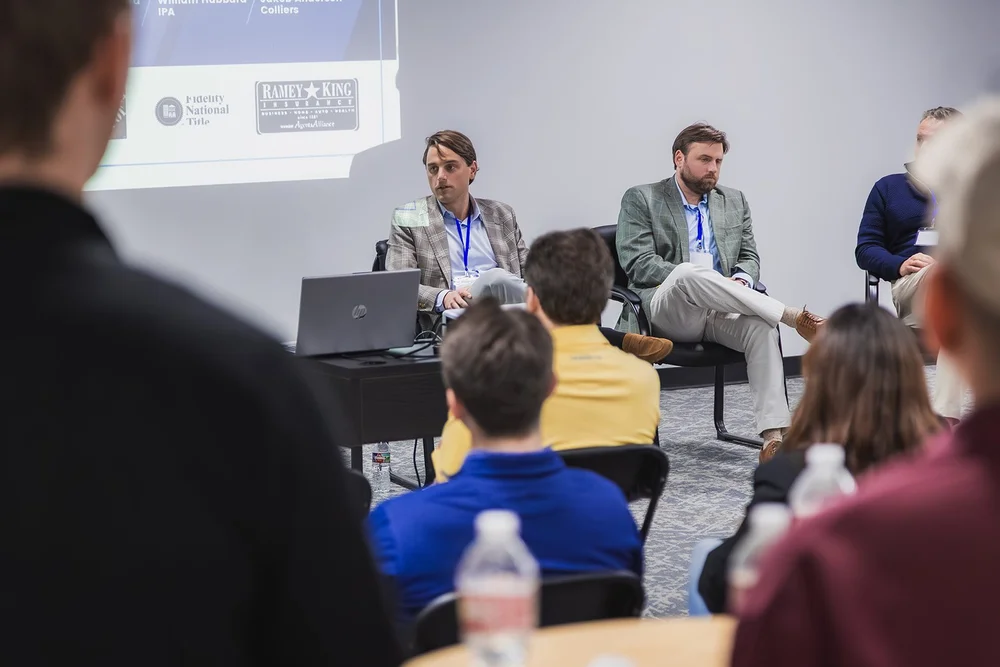 The panel in action — Charles Hubbard, William Hubbard, Jakob Anderson 8