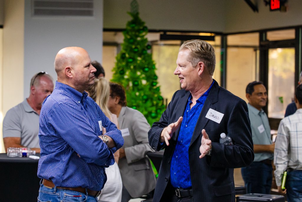 A full house of investors, operators, and first-time attendees from across DFW 6