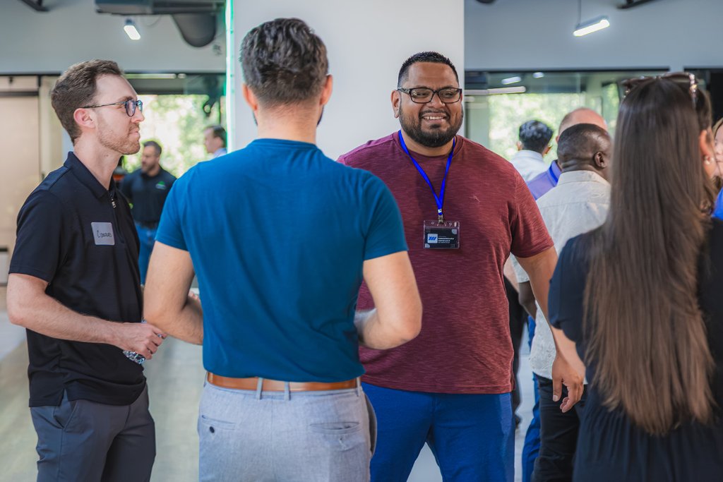 Conversations, connections, and energy throughout the room 2