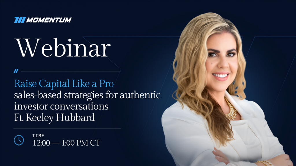 Raise Capital Like a Pro: Sales-Based Strategies for Authentic Investor Conversations