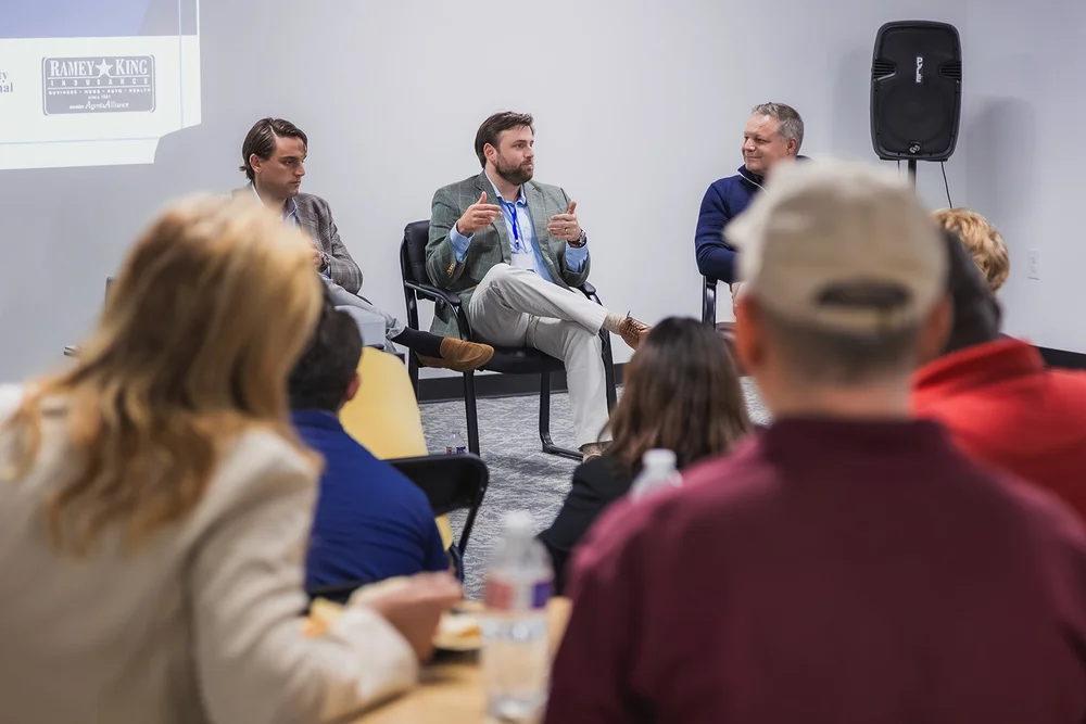 The panel in action — Charles Hubbard, William Hubbard, Jakob Anderson 2