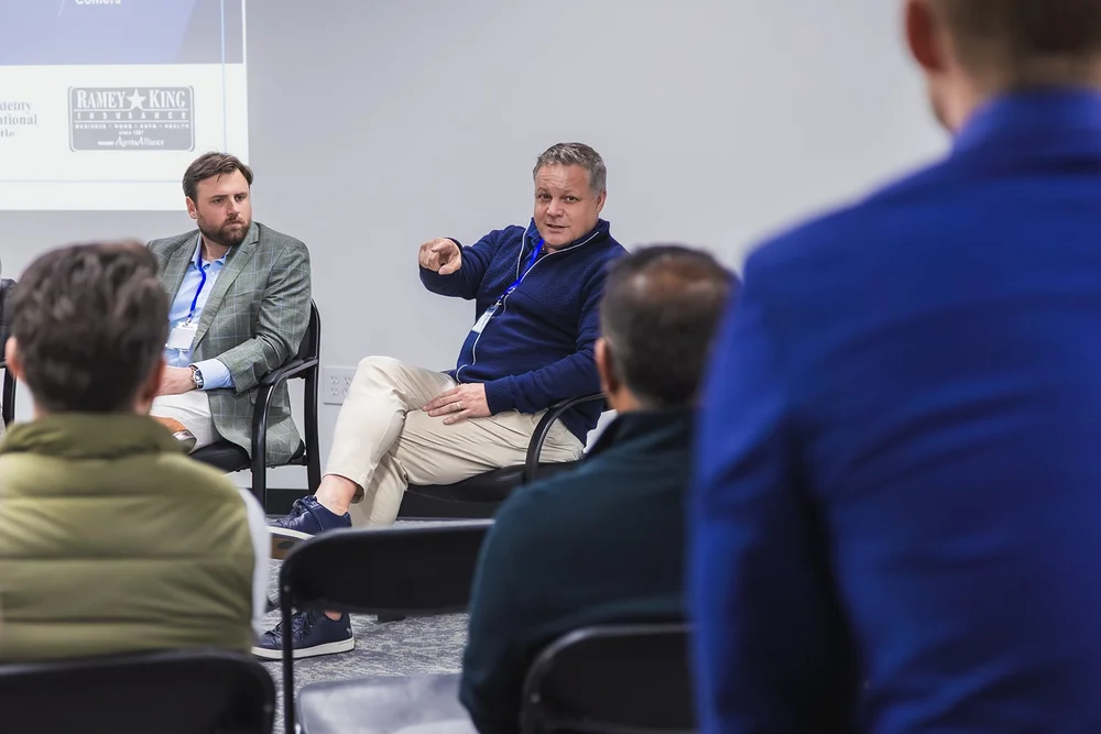 The panel in action — Charles Hubbard, William Hubbard, Jakob Anderson 4