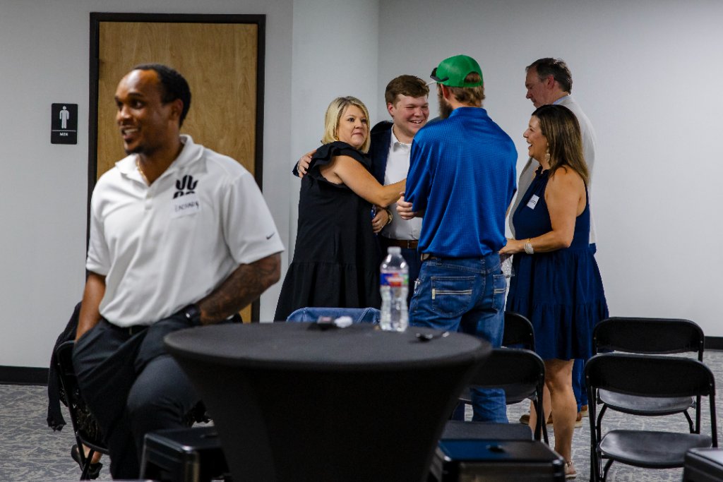 Conversations, connections, and new relationships forming across the room 22