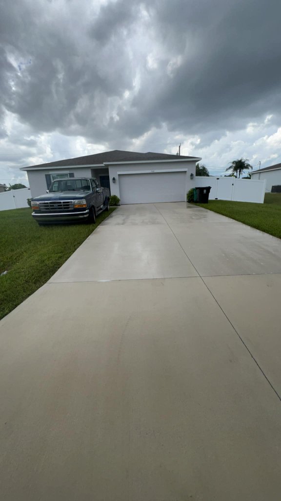 Driveway Cleaning - After