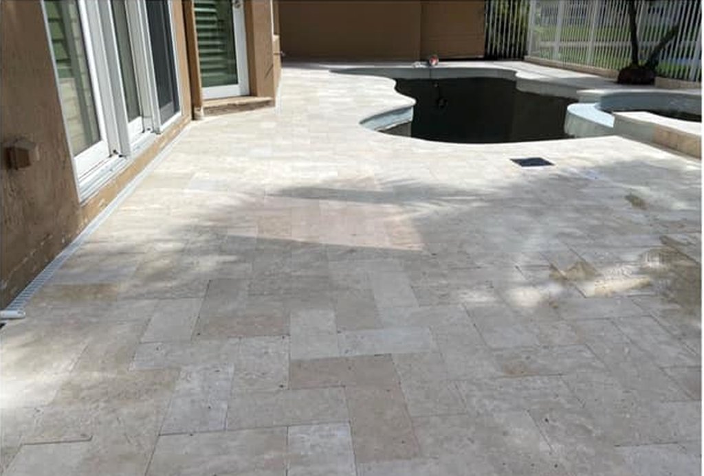Paver Restoration - Before
