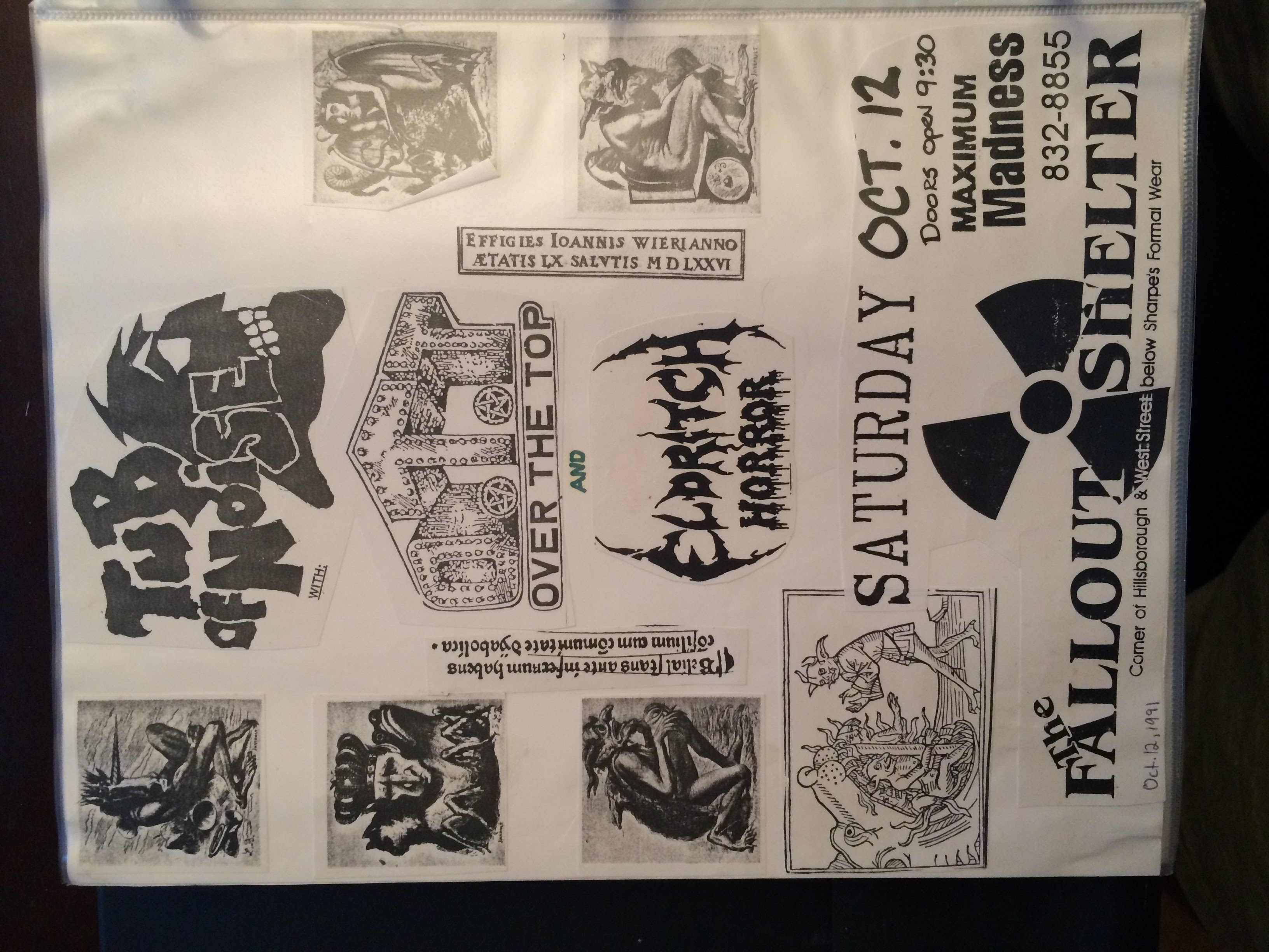 Oct 12, 1991 flyer
