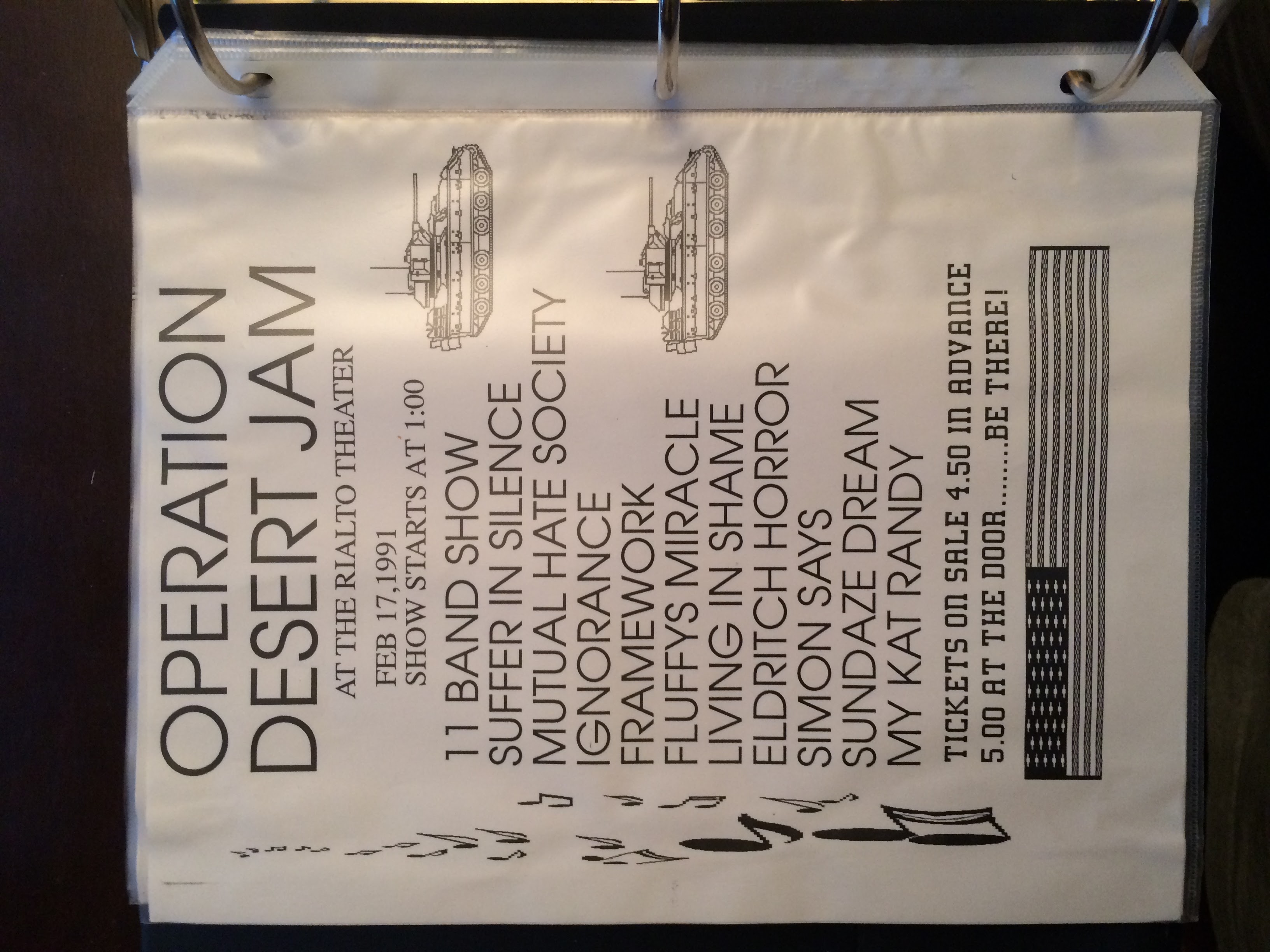Feb 17, 1991 flyer