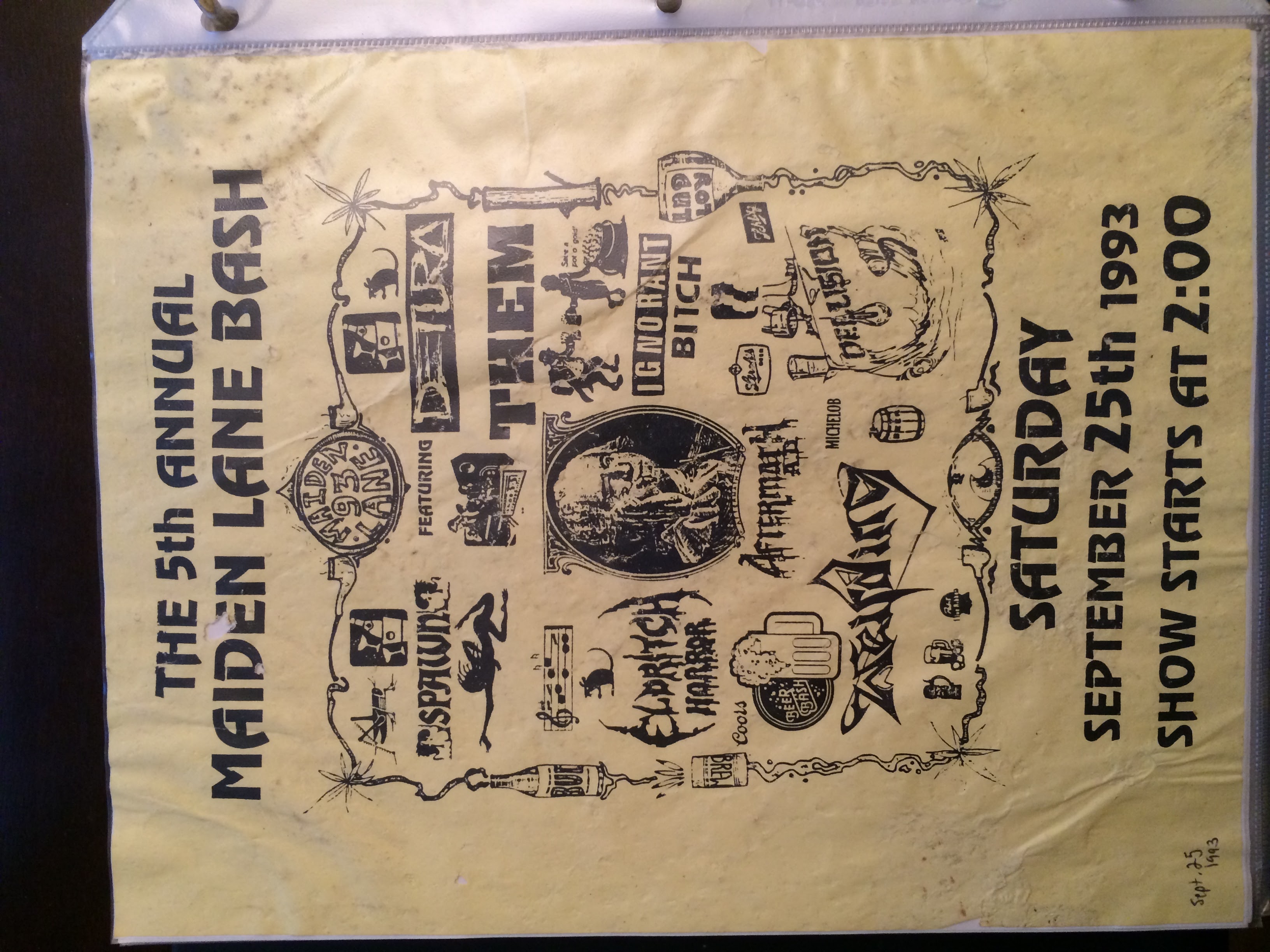Sep 25, 1993 flyer