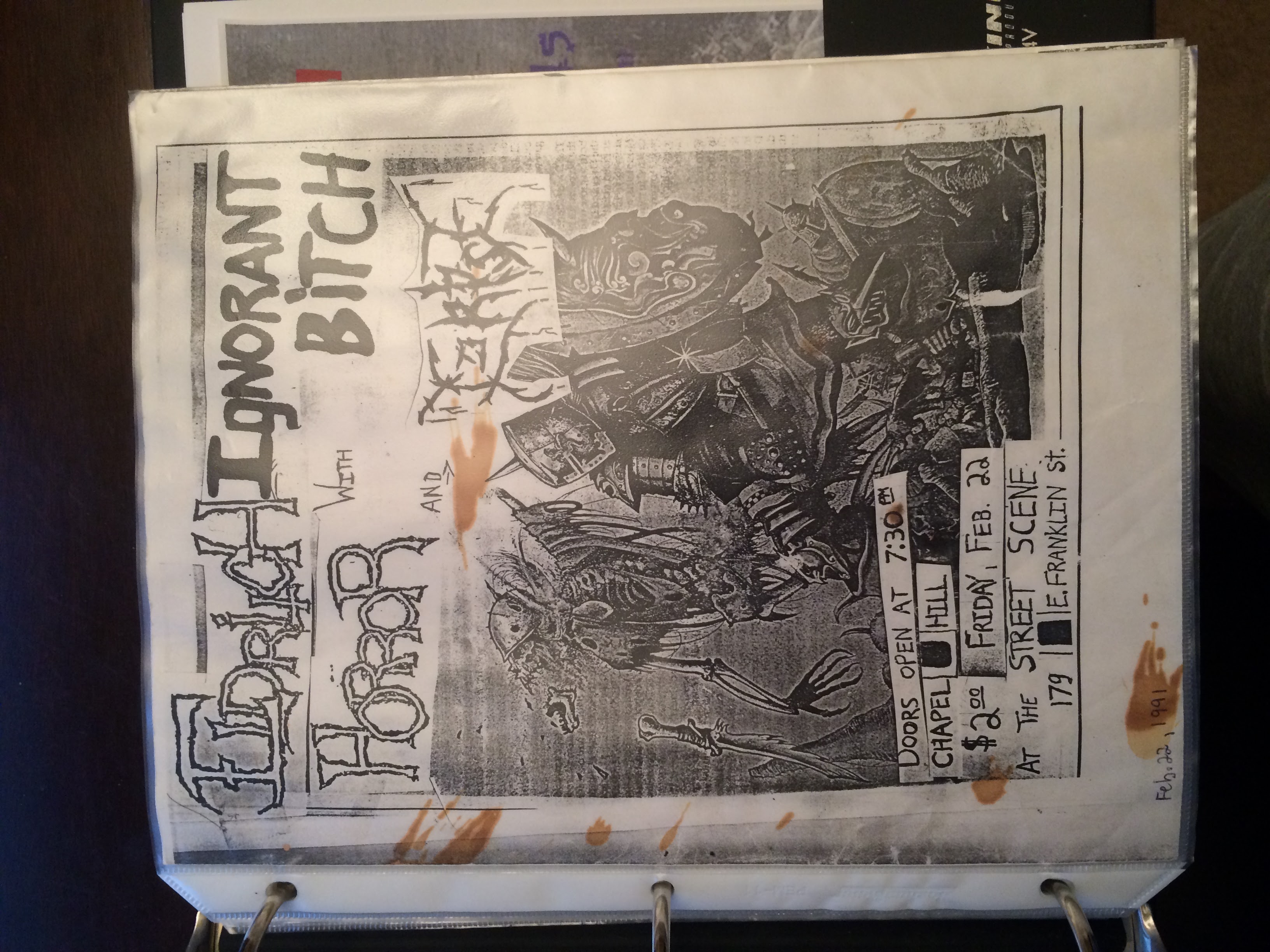 Feb 22, 1991 flyer