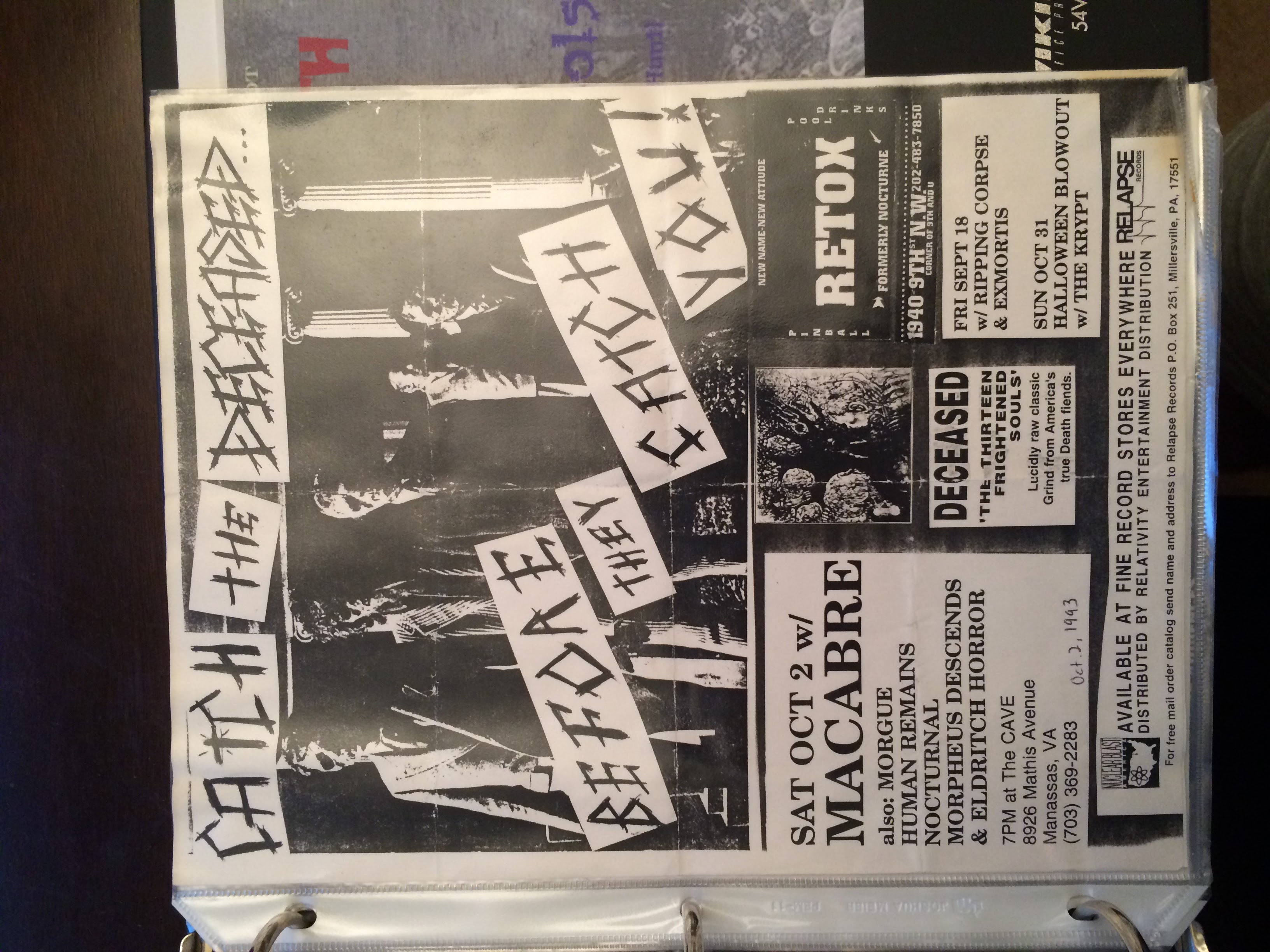 Oct 2, 1993 flyer