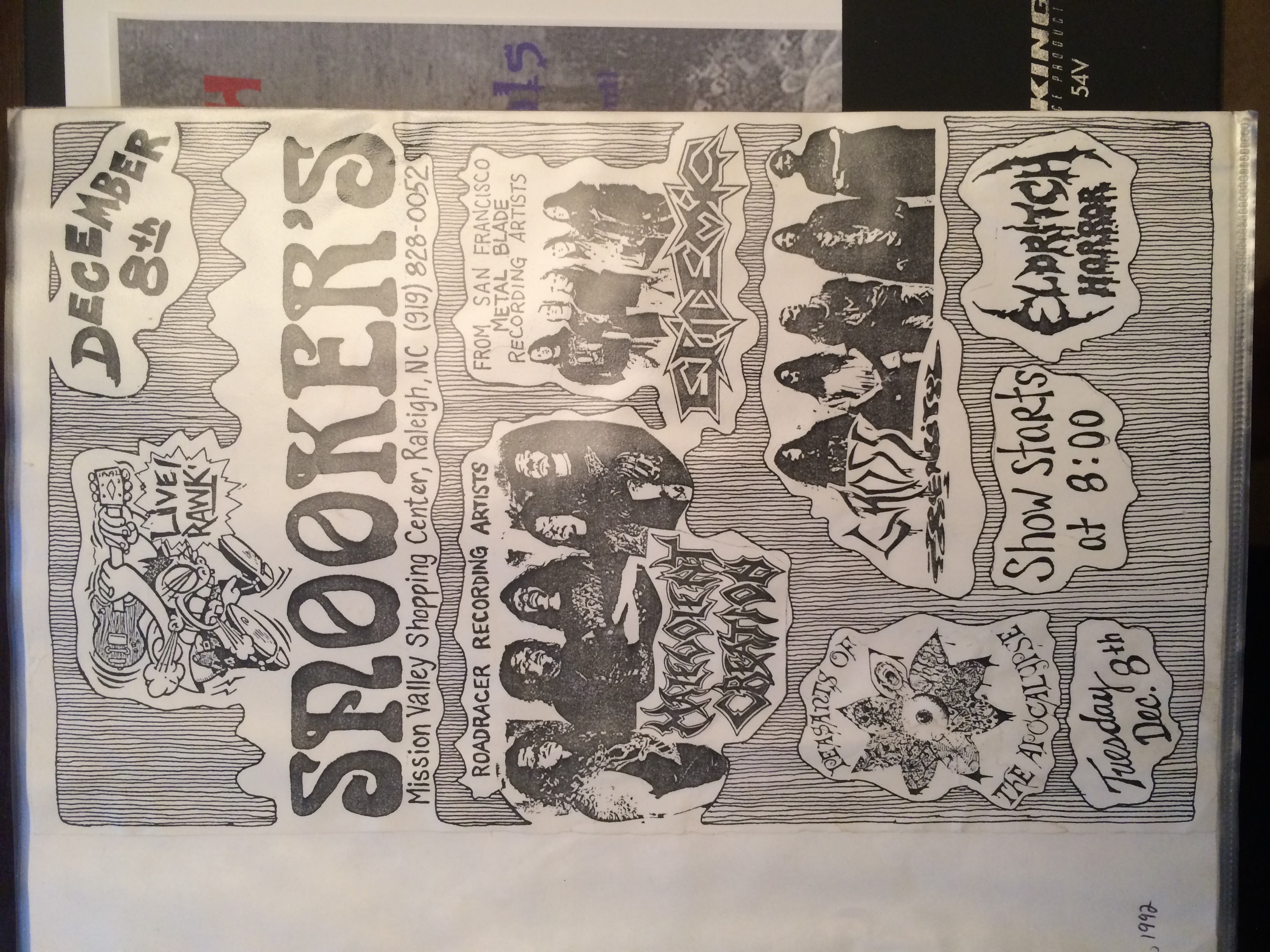 Dec 8, 1992 flyer
