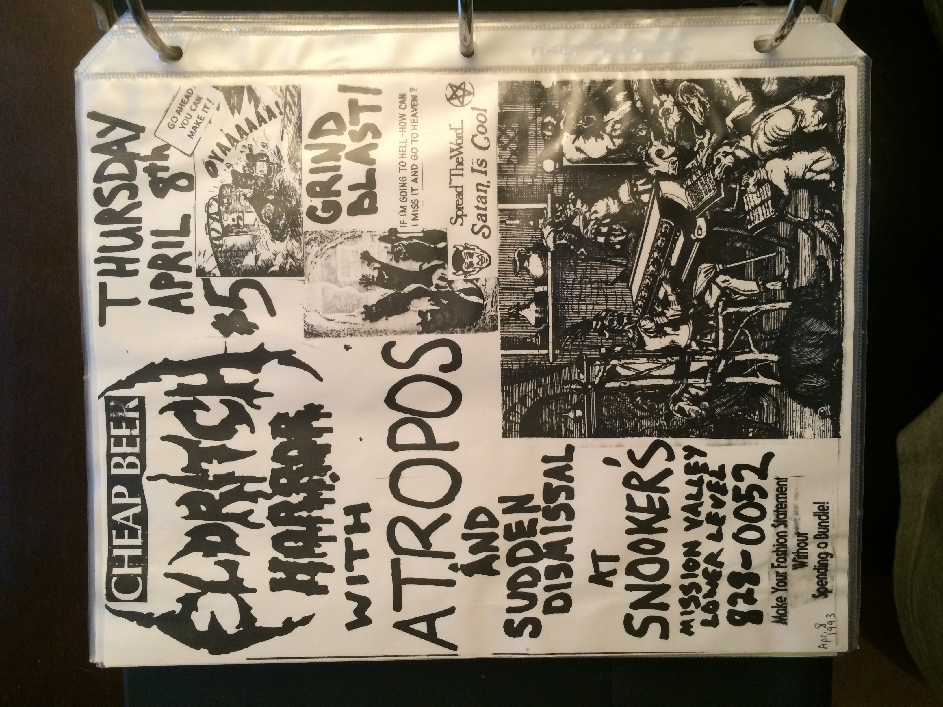 Apr 8, 1993 flyer