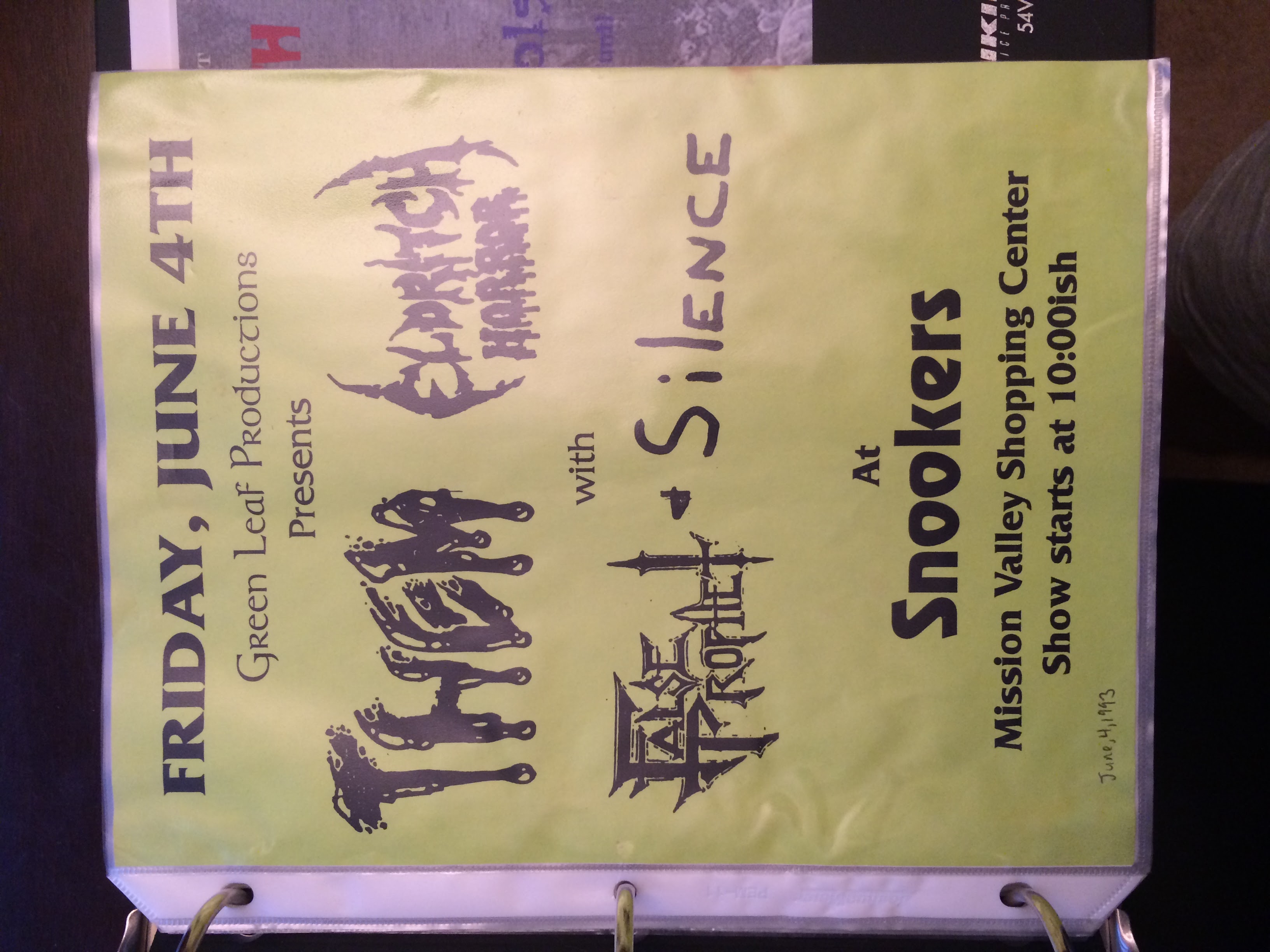 Jun 4, 1993 flyer