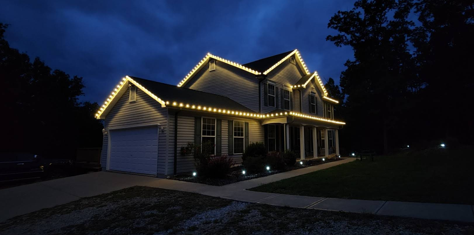 CHRISTMAS LIGHT INSTALLATION