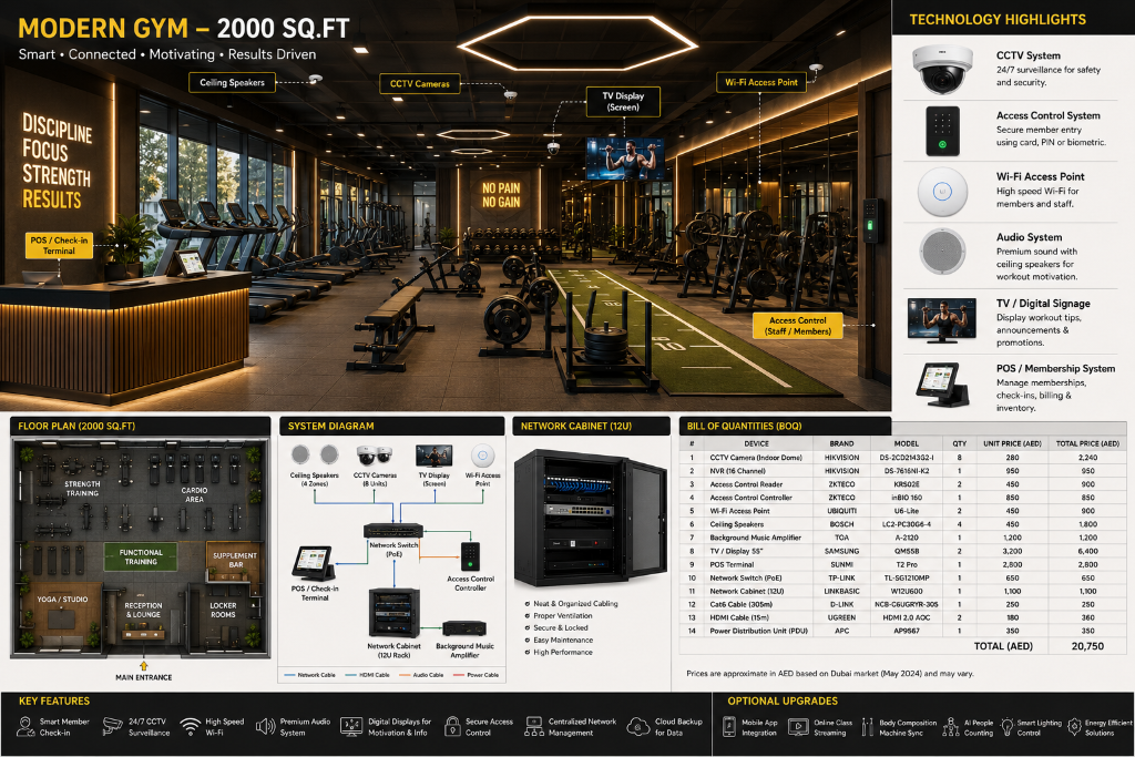 Modern Retail Shop – 1,200 Sq.Ft