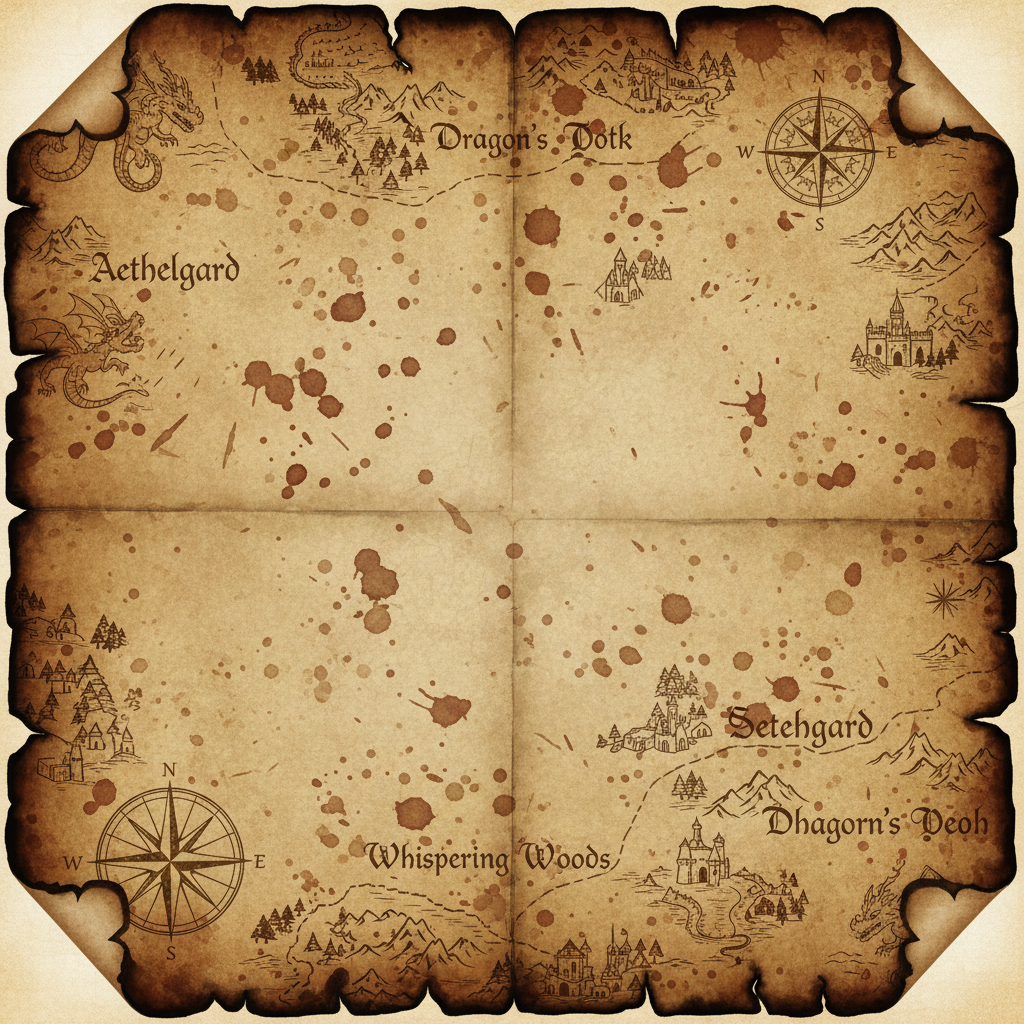 Fantasy parchment