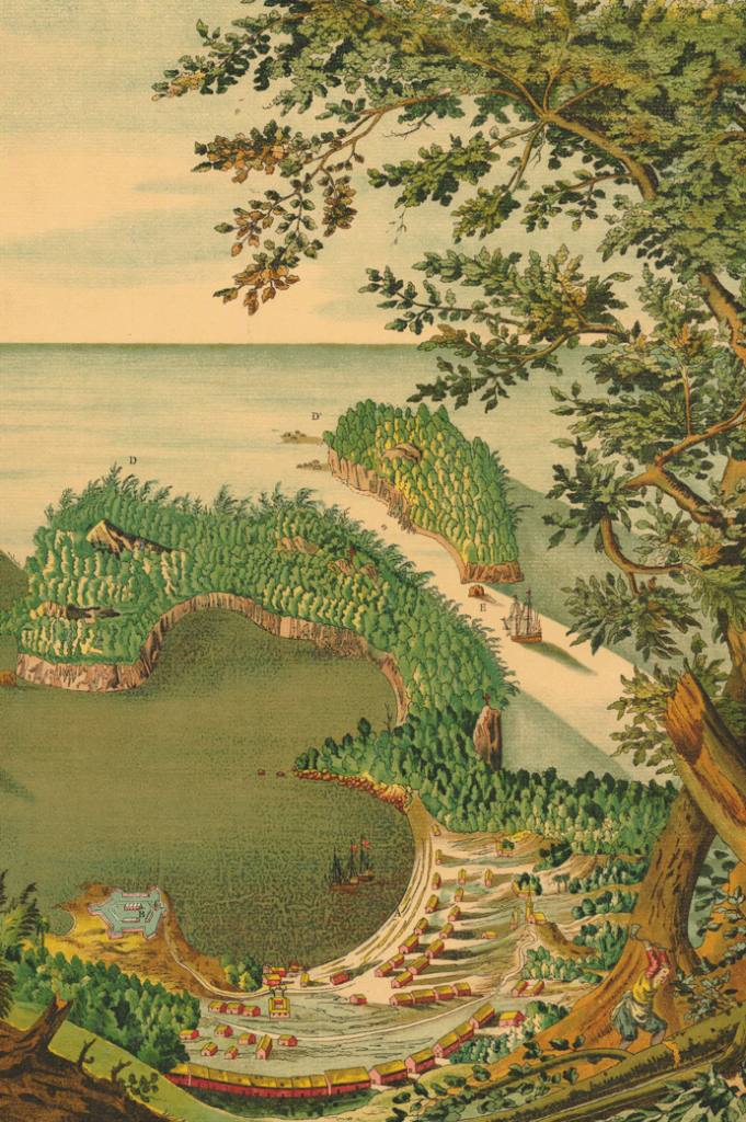 Mapa Antiguo de Acapulco