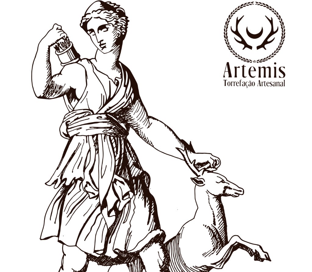 Mascote Artemis Torrefação Artesanal