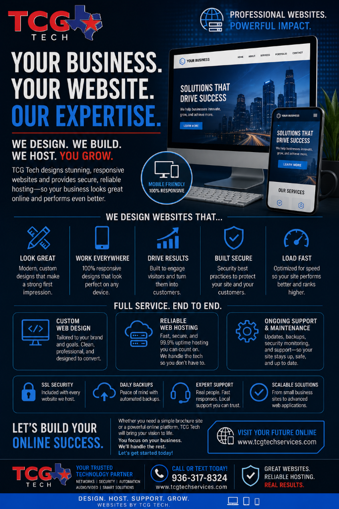 Web Design by TCG Tech