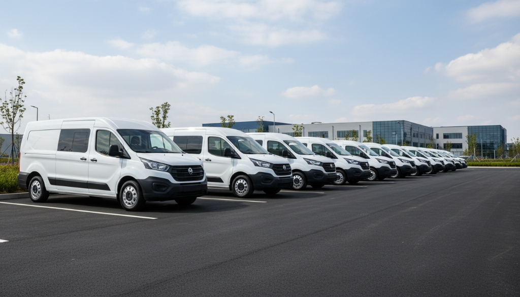 Commercial van sourced and financed by BLE Leasing for an Irish business