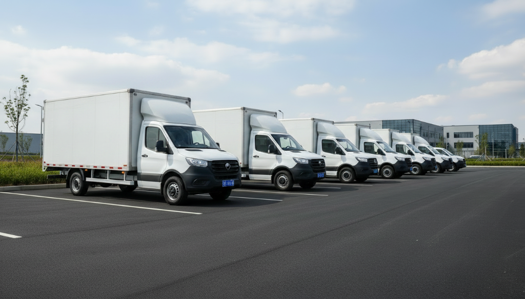 Business fleet of cars and commercial vehicles sourced and financed by BLE Leasing in Ireland