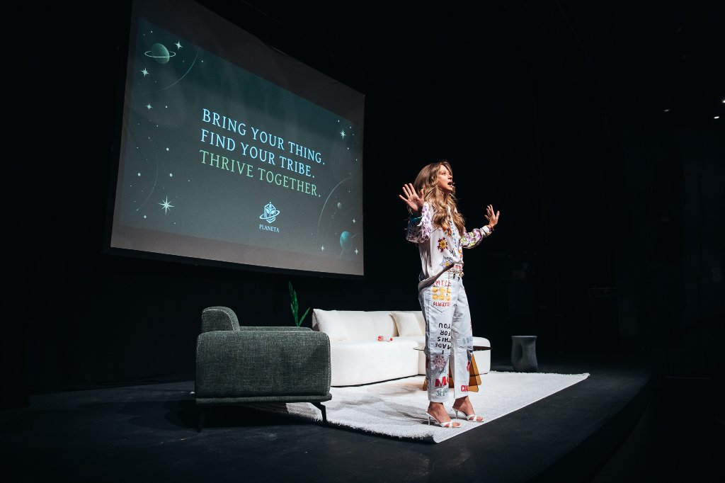 מצגת PLANETA – Bring your thing. Find your tribe. Thrive together.