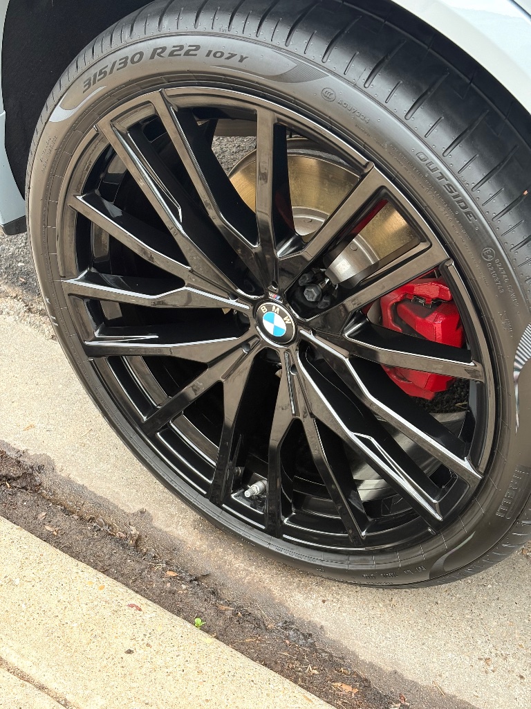 Result — BMW Wheel Gloss Finish