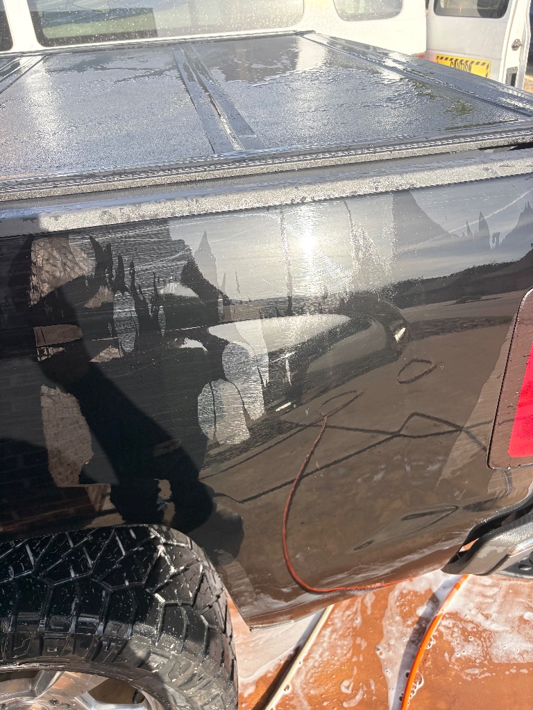 Before — Heavy Swirl Marks & Scratches
