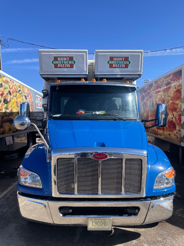 Hunt Brothers Pizza Truck — Front