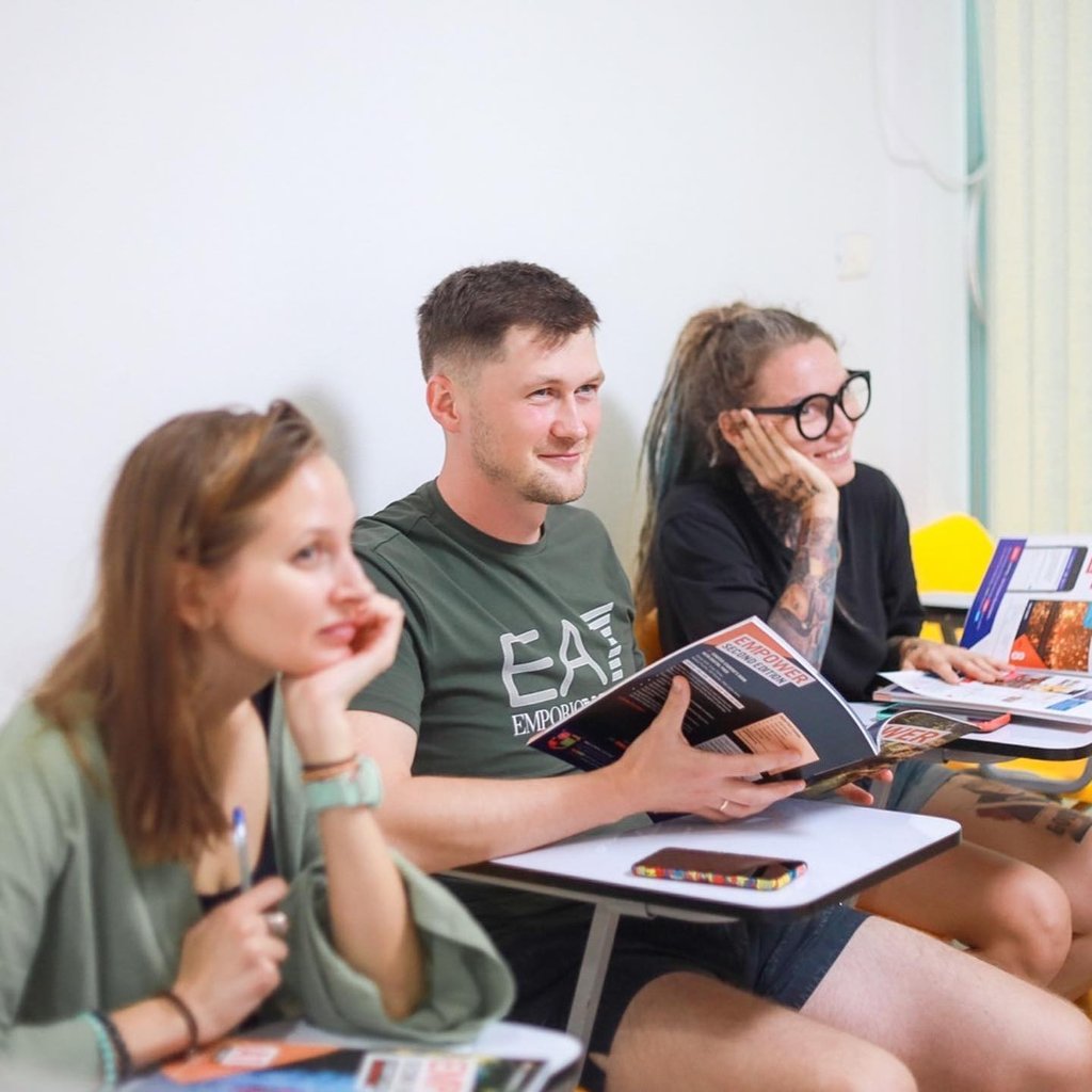 Students Engaged in Class