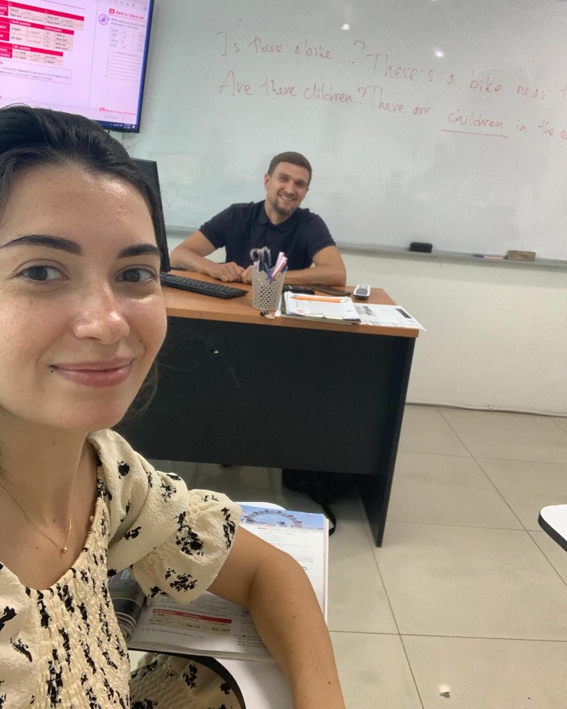 Happy Student Selfie