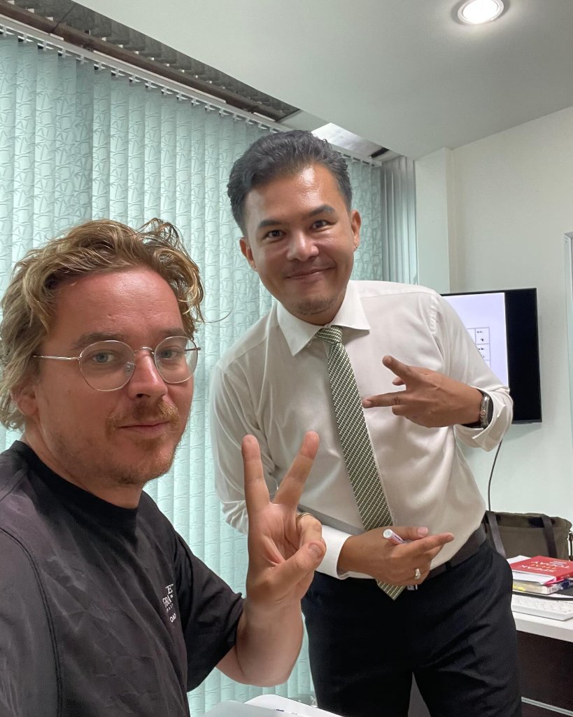Student Selfie with Teacher