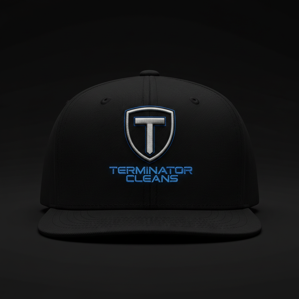 Terminator Cleans Official Hat