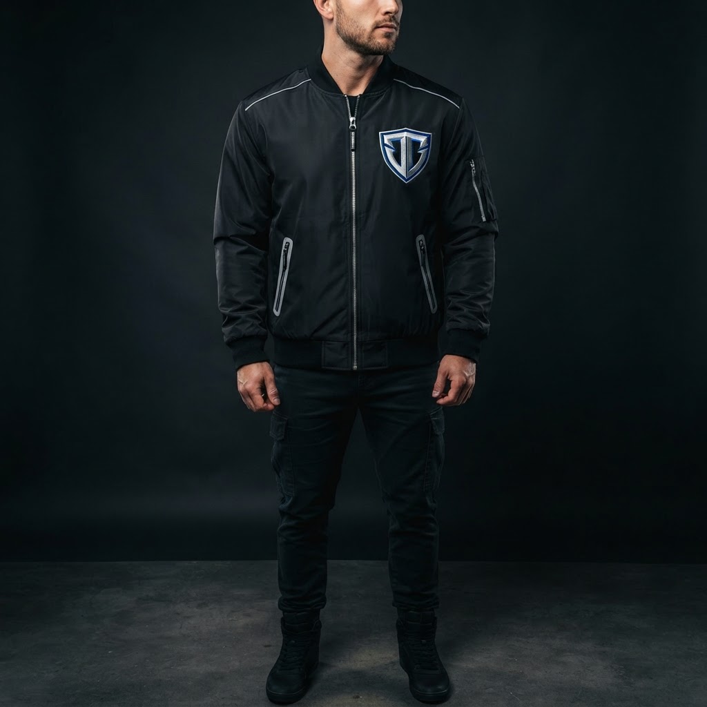 Terminator Cleans Premium Jacket with T Logo