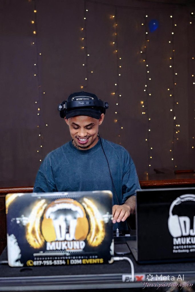 DJ Mukund performing in Boston Massachusetts