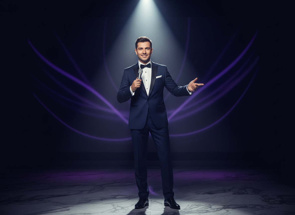 MC hosting luxury event Boston