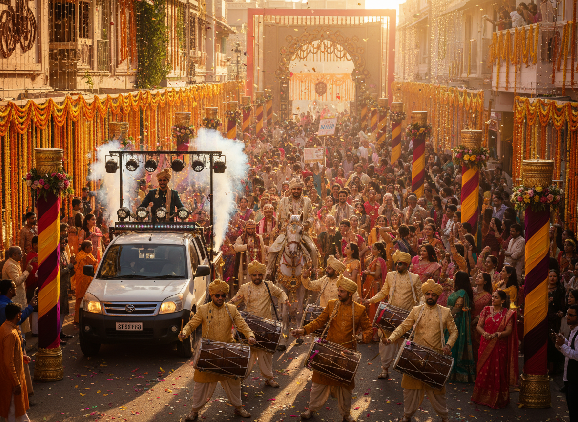 Baraat DJ & Dhol - DJ Mukund Events Baraat DJ & Dhol service in Boston Massachusetts
