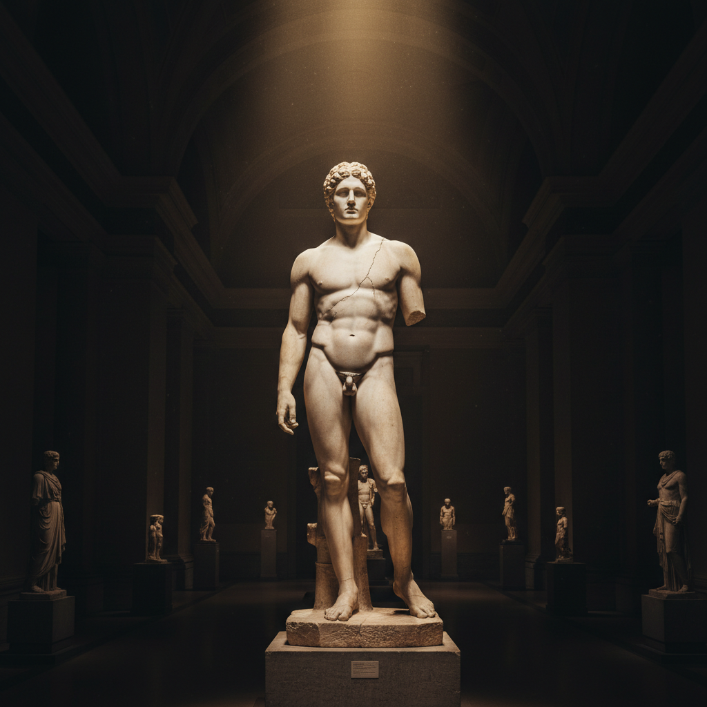 Ancient ideal of the perfect male physique